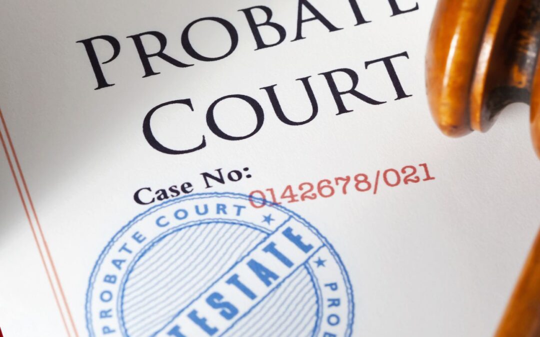 Probate court paperwork