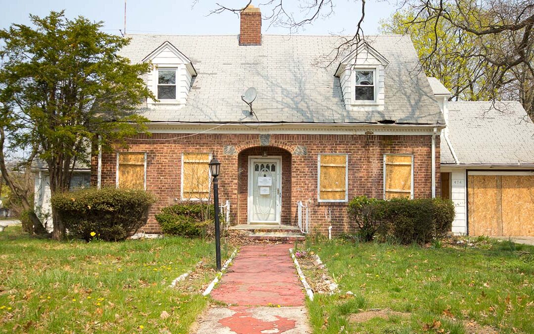 Boarded Up Home needing repairs